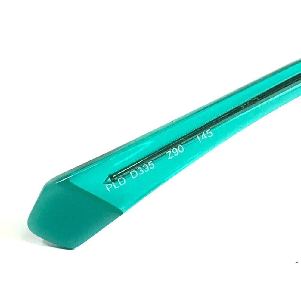 Polaroid Eyeglasses Frames PLD D395 Z90 Aqua Blue Cat Eye Full Rim 52-18-145